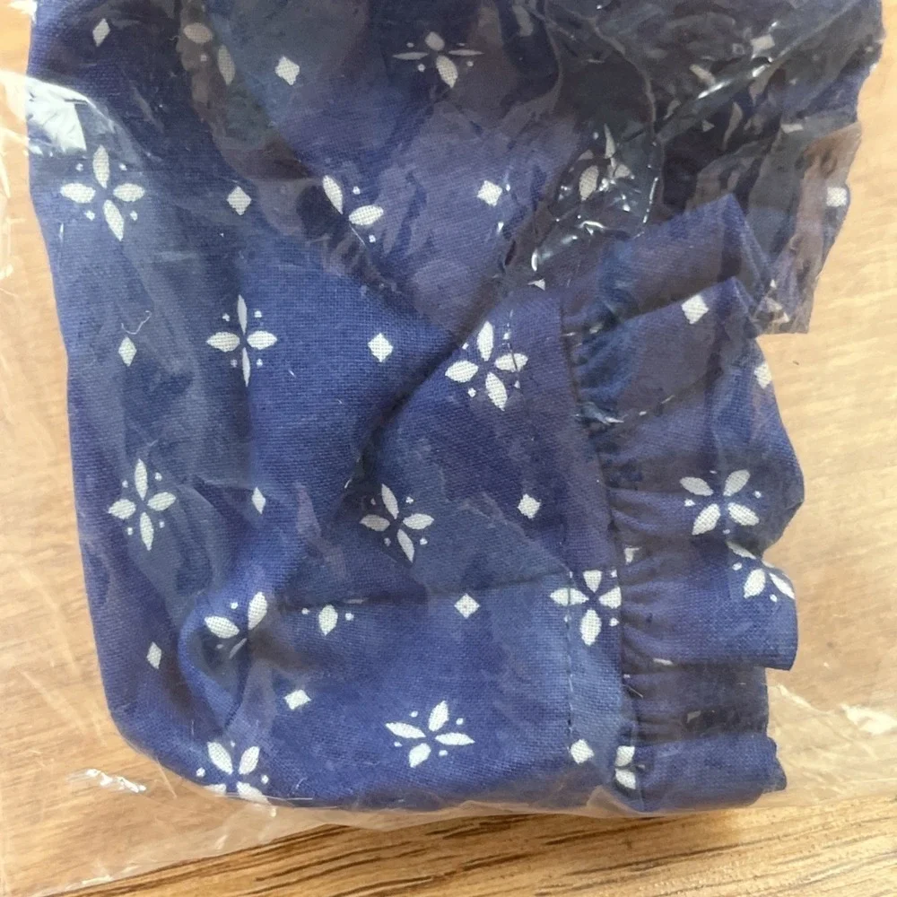 Longaberger Lavender Booking Basket Liner in Classic Blue 206303 NEW
